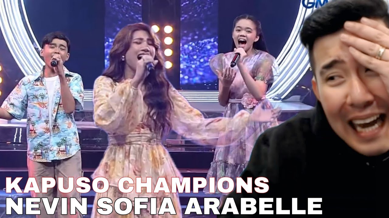 ALL OUT SUNDAYS : KAPUSO CHAMPIONS: ARABELLE SOFIA NEVIN! |  AOS REACTION