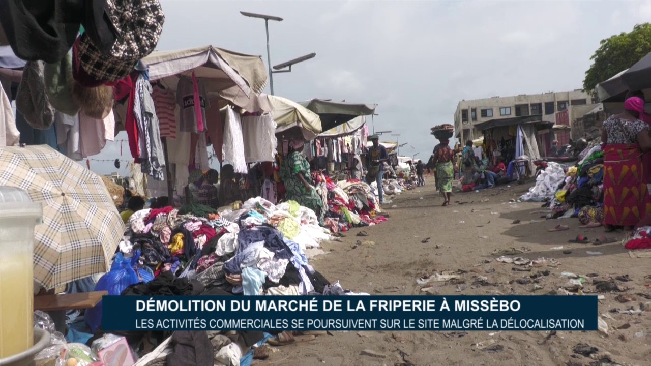 Démolition du marché de la friperie à Missèbo : Les activités commerciales se poursuivent