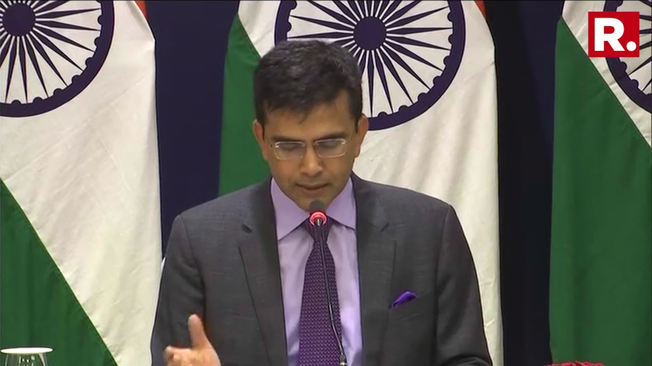MEA Raveesh Kumar Speaks On Self-Styled Godman Nithyananda's Sovereign Nation 'Kailaasa'