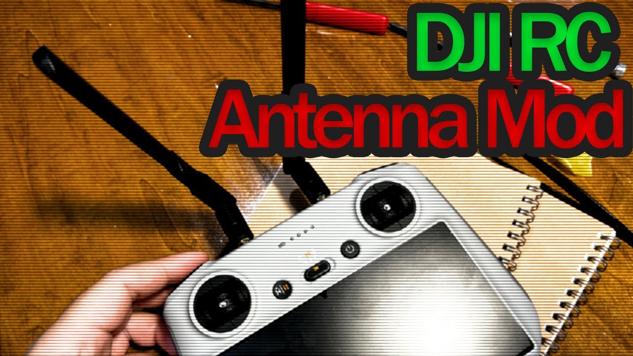 DJI RC External Antenna Installation Mod