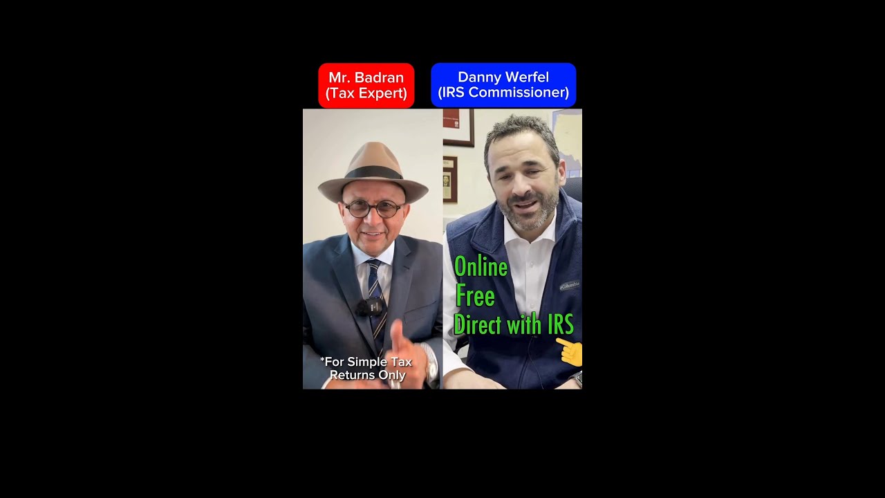 Reaction Video With IRS Commissioner, Danny Werfel On Direct File 📁💰