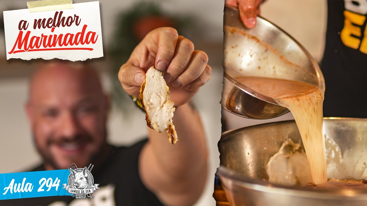 MARINADA CORINGA - Dá MUITO sabor para QUALQUER CARNE! / Cansei de Ser Chef