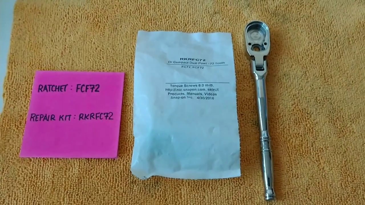 Complete Guide: Snap-on Ratchet Repair Kit Install (with 1/4