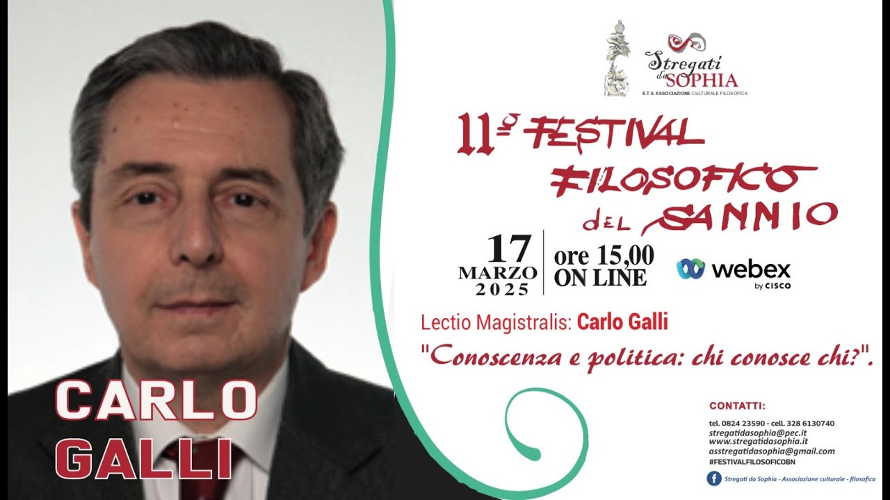 11 Festival Filosofico del Sannio: Lectio Galli
