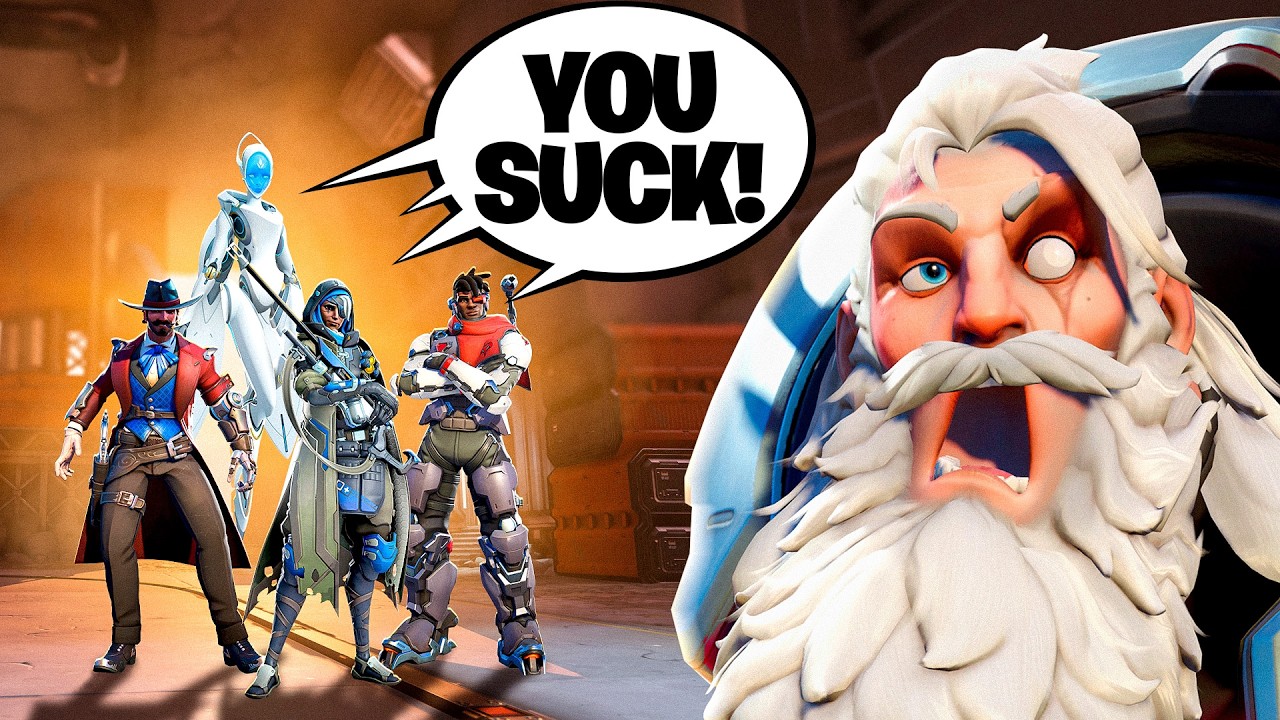 The Entire Team Called This Tank ATROCIOUS... - Overwatch 2 Spectating