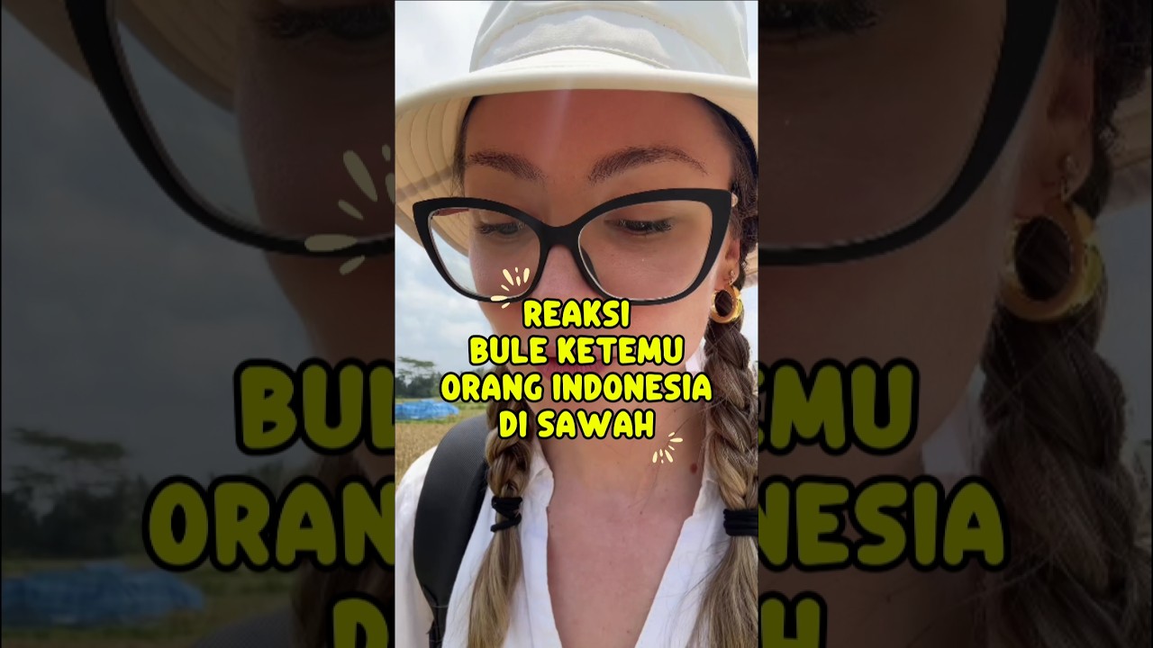 BULE INI KAGUM DENGAN KERAMAHAN ORANG INDONESIA‼️