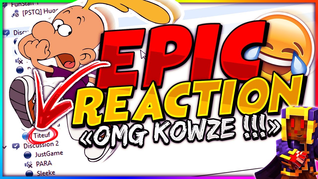 TROLL TEAMSPEAK AVEC TITEUF ?! ÉPIC RÉACTION #2