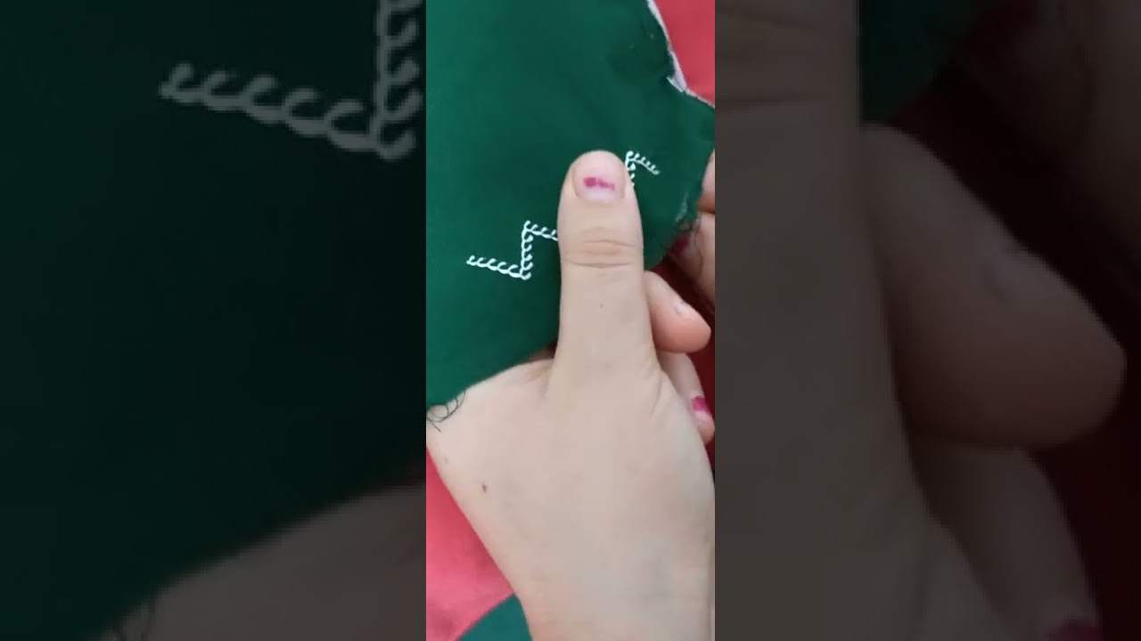 la broderie kabyle  a la main chez foufa