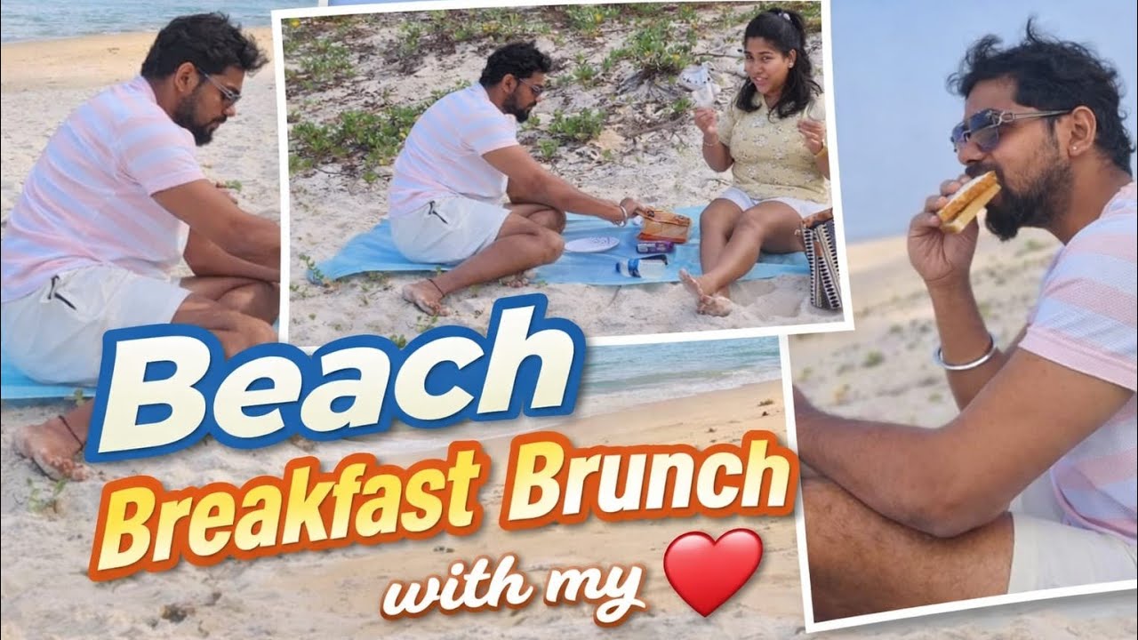 How was our Breakfast on beach Of Goa || Couples in goa || Varca beach Goa || Goa ||ft @kdvlogger44 