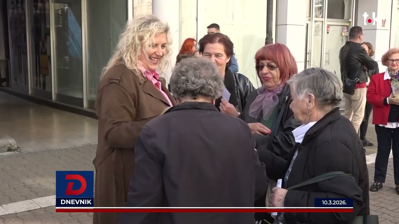 Djeca na Osmomartovskom maršu: „Ne gušite naše snove“ || TOK TV || 2026