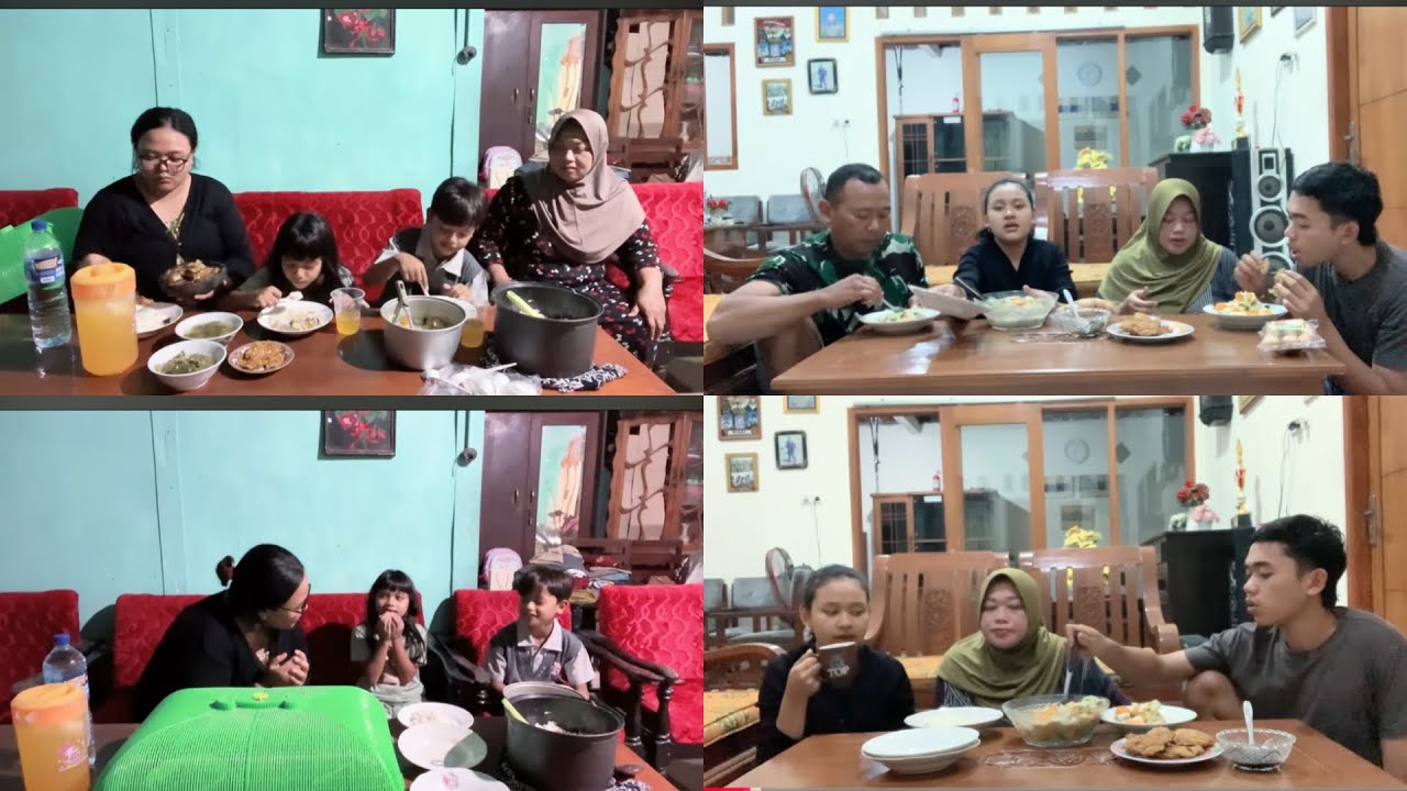 KONTEN BUKA PUASA KOLABORASIN ANTARA KELUARGA REVA DAN SALWA ❤️🙏🏻 WEDI KALIAN BOSAN 🙏🏻