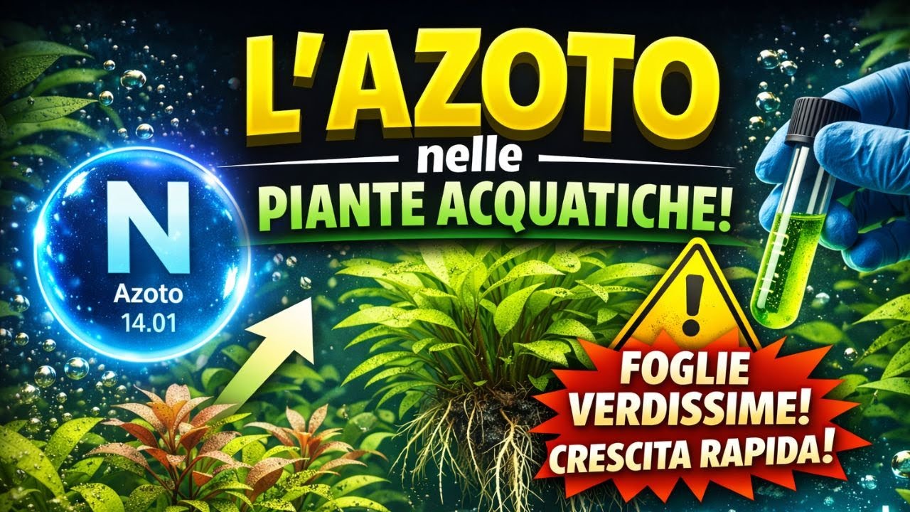 Azoto nelle piante d'acquario