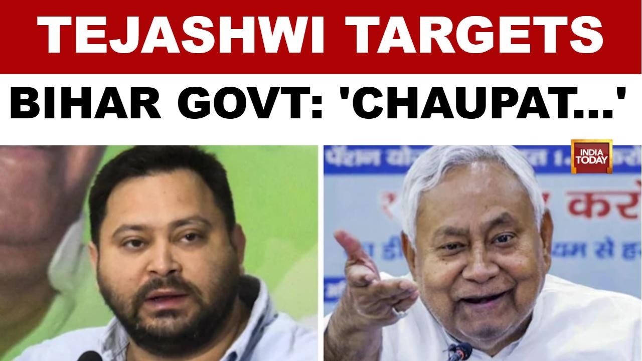 Bihar: Tejashwi Tears Into Nitish Govt Over Hospitals Corruption & Governance, Cites NITI Aayog Data