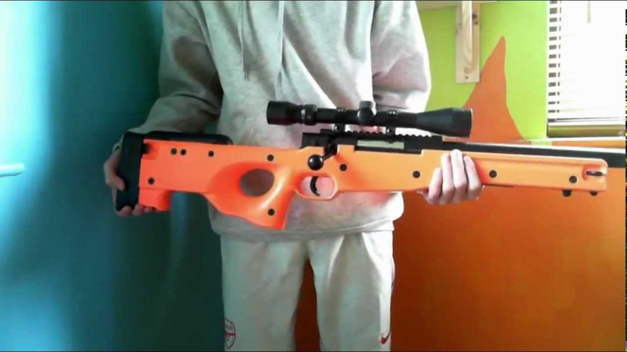 Double Eagle L96 Airsoft sniper (HD review)