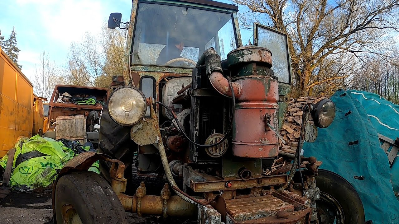 Próba uruchomienia po latach porzuconego Ursusa