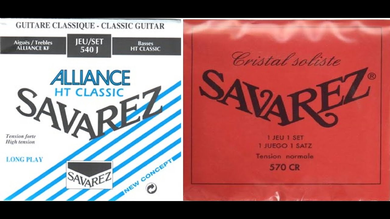 Strings testing Savarez 540J Alliance HT vs Saverez 570CR (without talking)