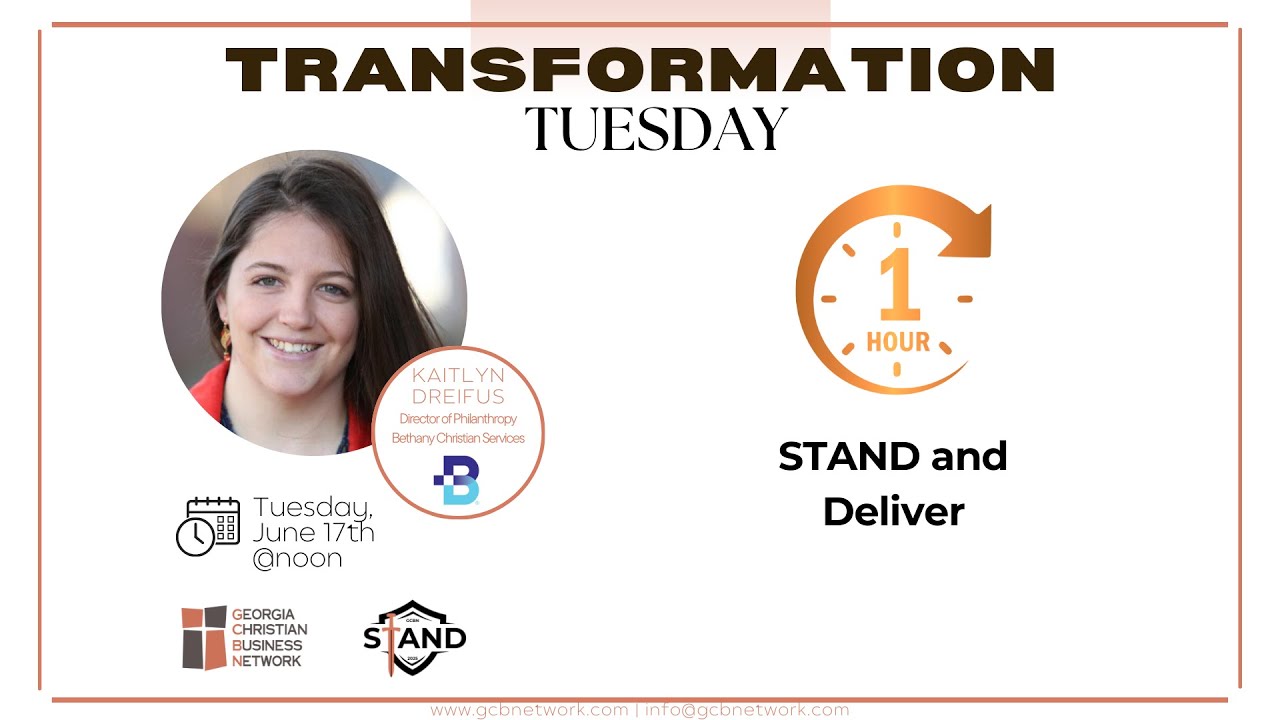 Transformation Tuesday | Kaitlyn Dreifus | STAND and Deliver