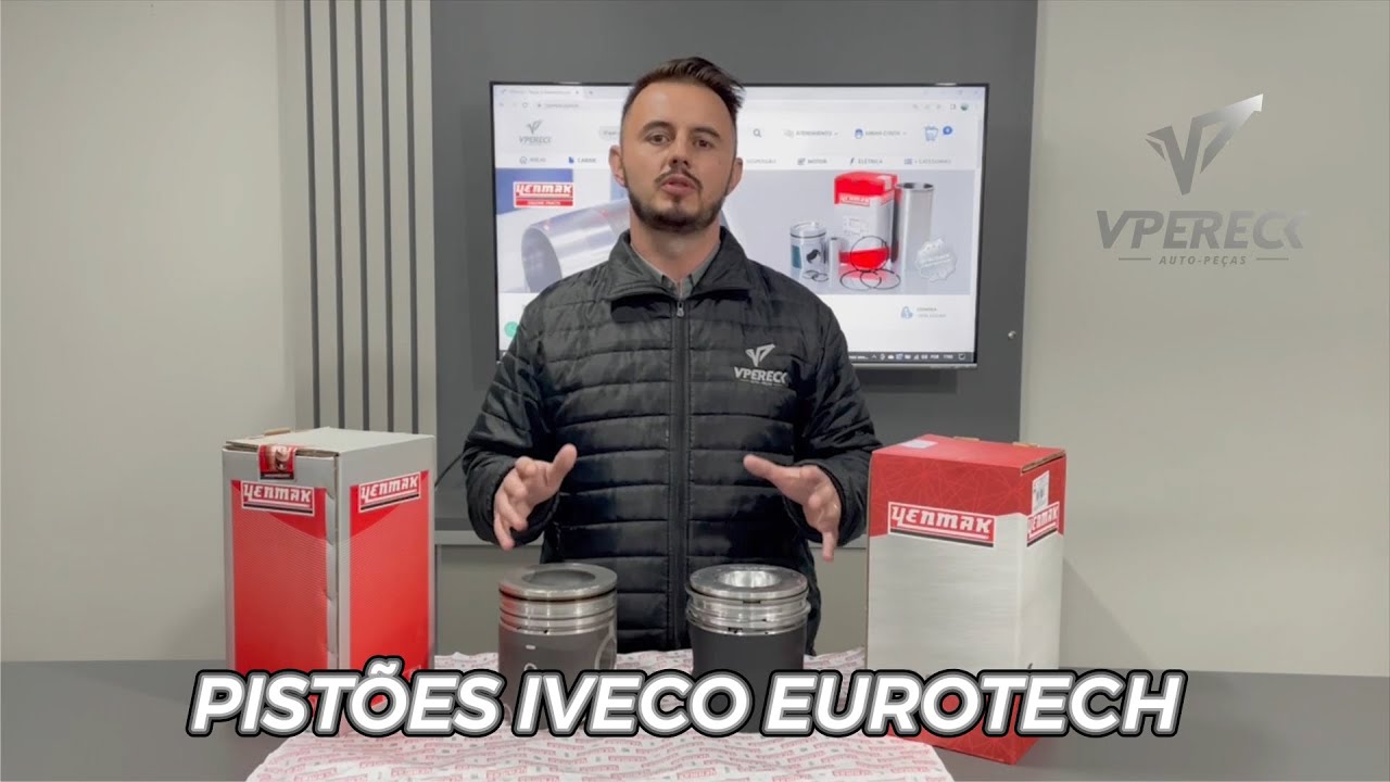 QUAL A DIFERENÇA ENTRE PISTÕES DO MOTOR IVECO EUROTECH