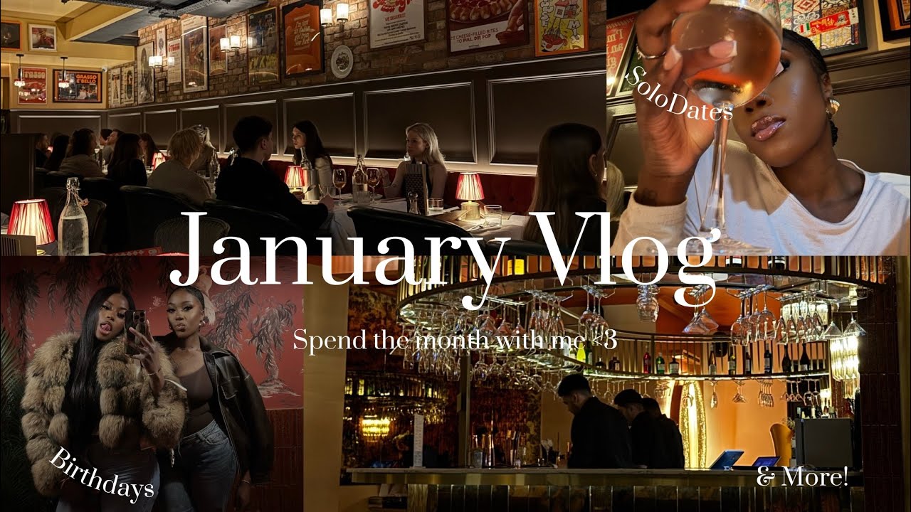 VLOG | First vlog of 2026! Celebrations + Solo Dates + Girls night in