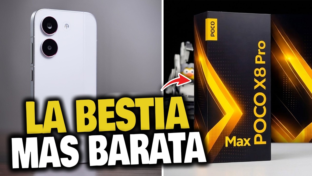 POCO X8 PRO / PRO MAX La BESTIA que PROMETE DESTRUIR el MERCADO de TELÉFONOS 🚀 ¡YA SABEMOS TODO!
