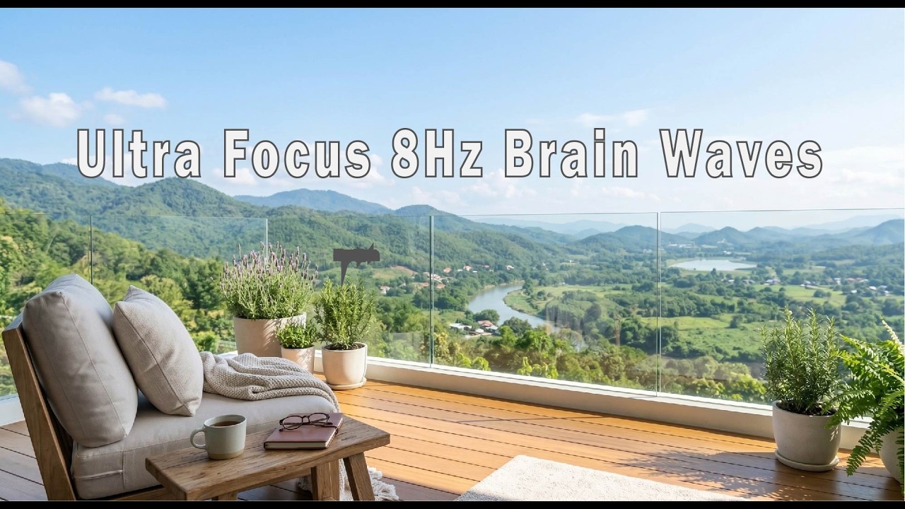 8Hz สมาธิขั้นเทพ — เพิ่มประสิทธิภาพสมอง (2 ชั่วโมง) | Ultra Focus 8Hz Brain Waves (2 Hours)