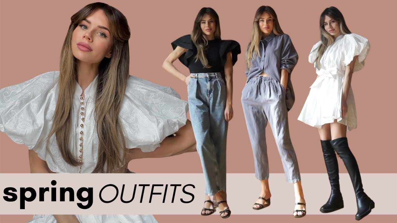 SPRING CLOTHING TRY ON | 8 OUTFITS
