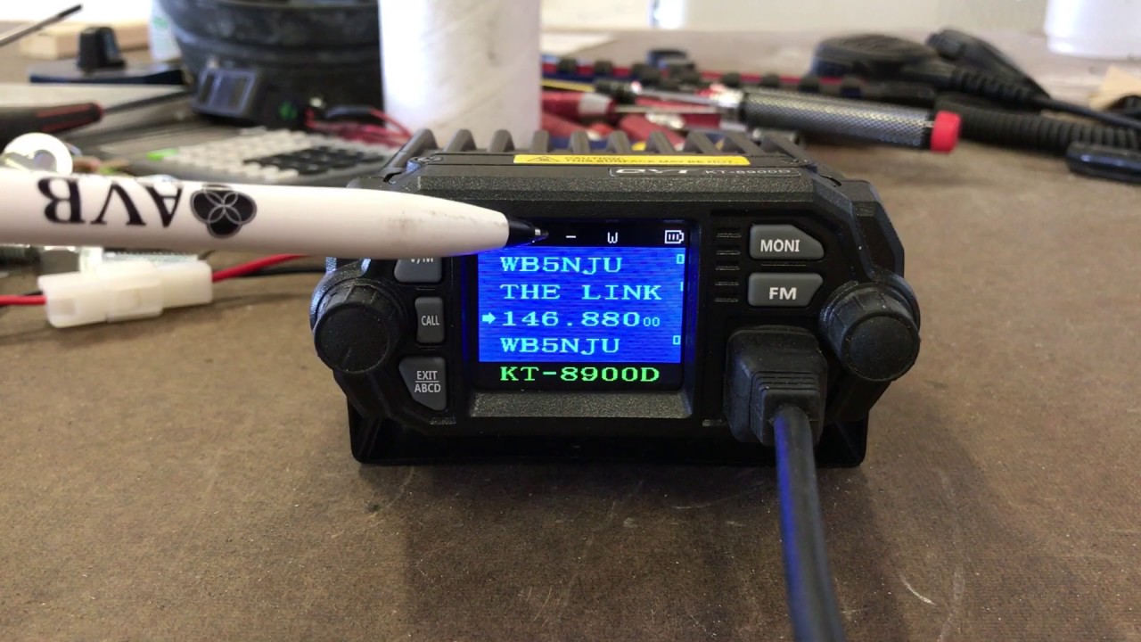 QYT 8900D memory programming