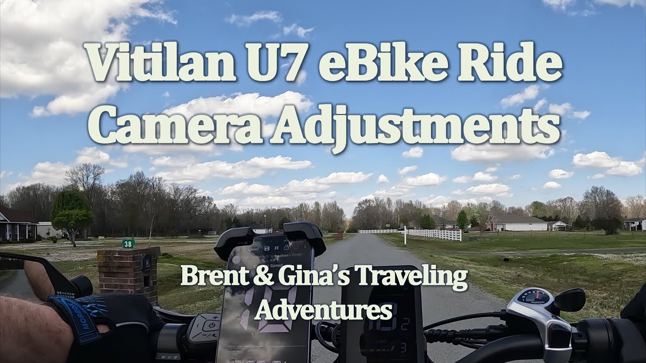 eBike Ride #3 Vitilan U7 - Working Out GoPro Settings