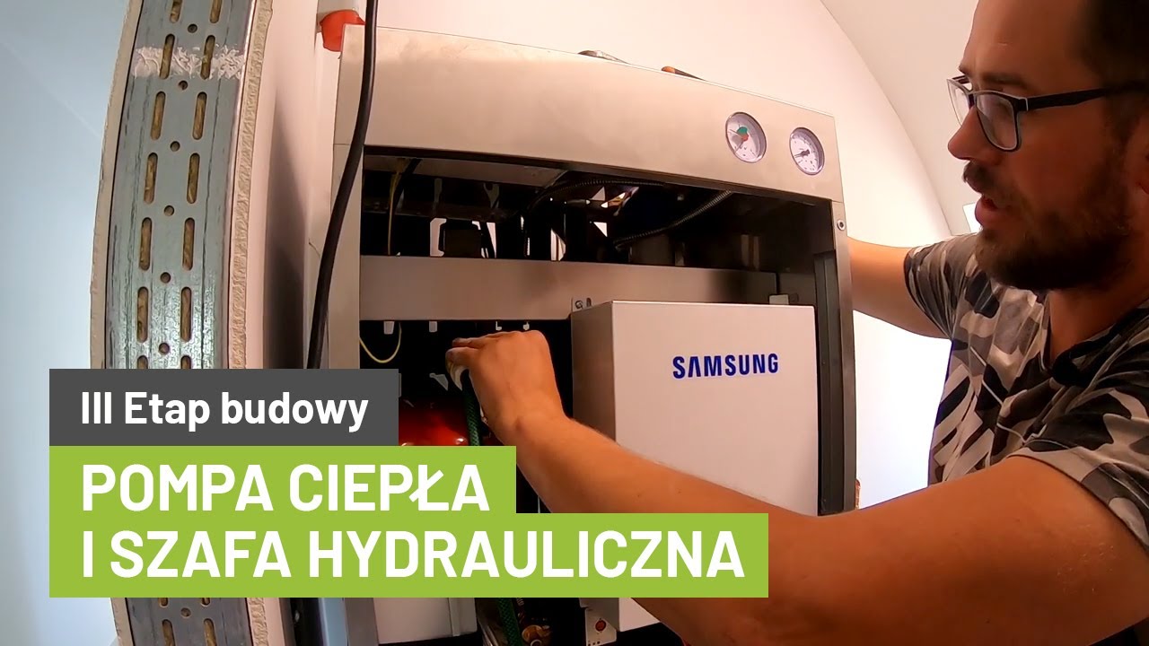 Montaż pompy ciepła i szafy hydraulicznej iZZiFAST