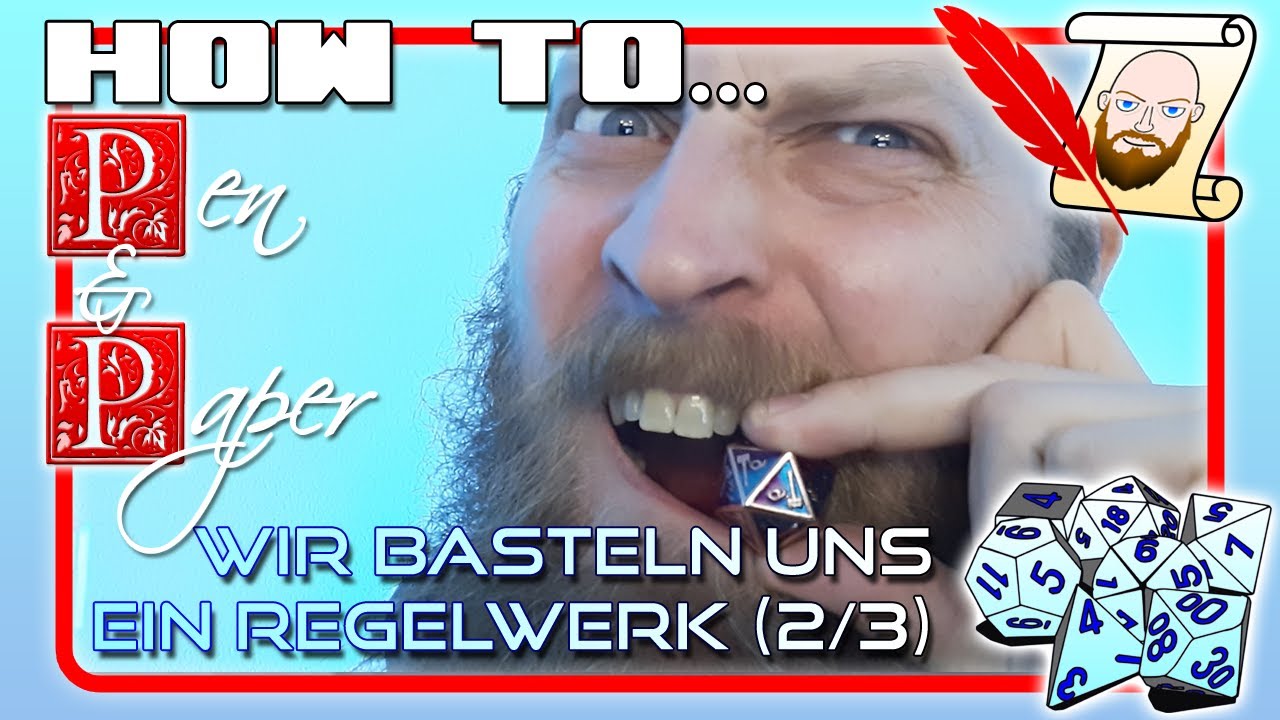 How To Pen and Paper: Wir basteln uns ein Regelwerk 2 von 3, Die Regeln