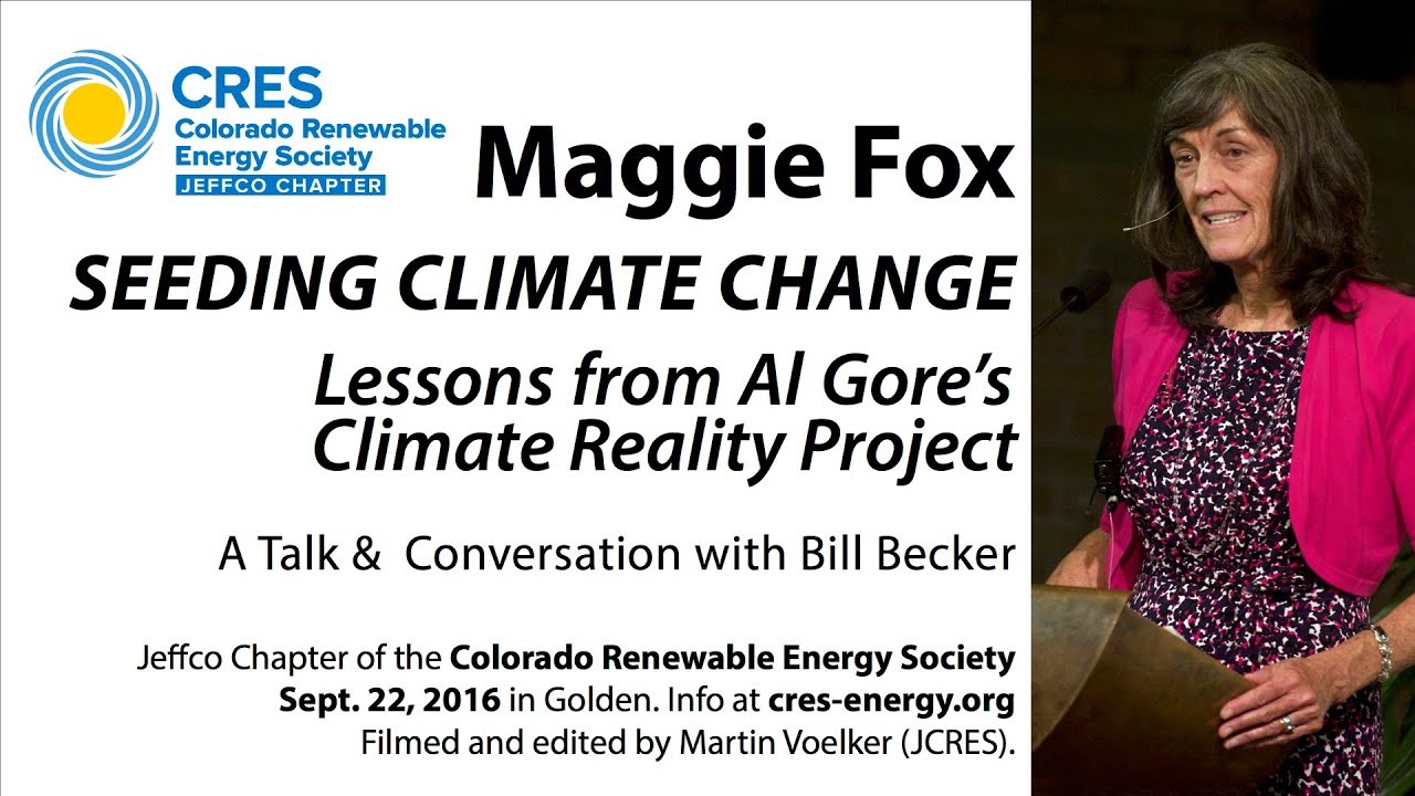 Maggie Fox: Seeding Climate Action (w. Bill Becker)