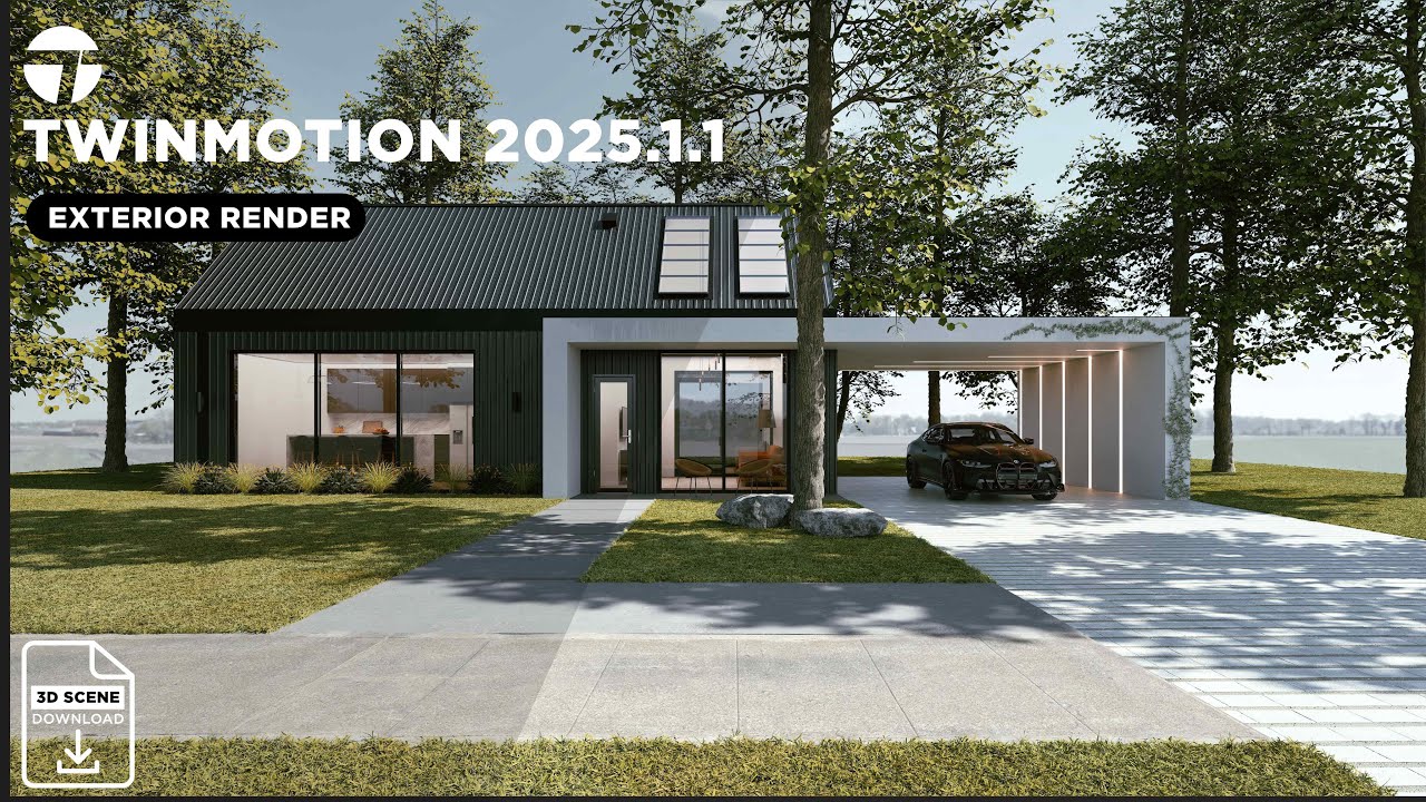 ⚡️From dull to realistic instantly boost your exterior renders