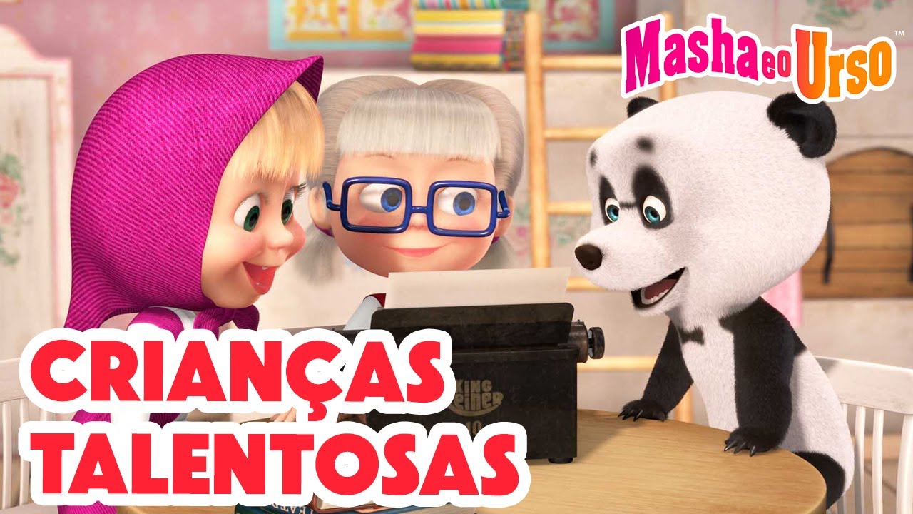 Masha e o Urso 👱‍♀️🐻 🌟Crianças talentosas 👏🚸 Coleção de desenhos animados