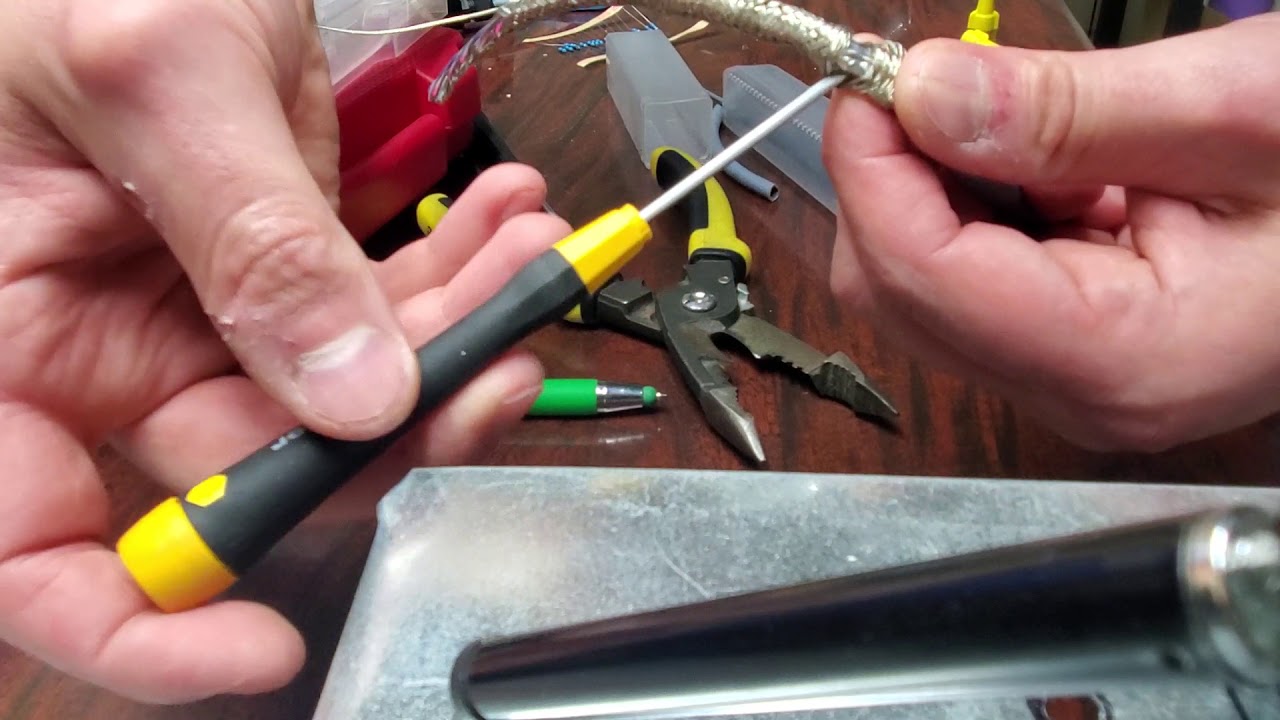 Bypassing Braided Shield Wire the Easy Way