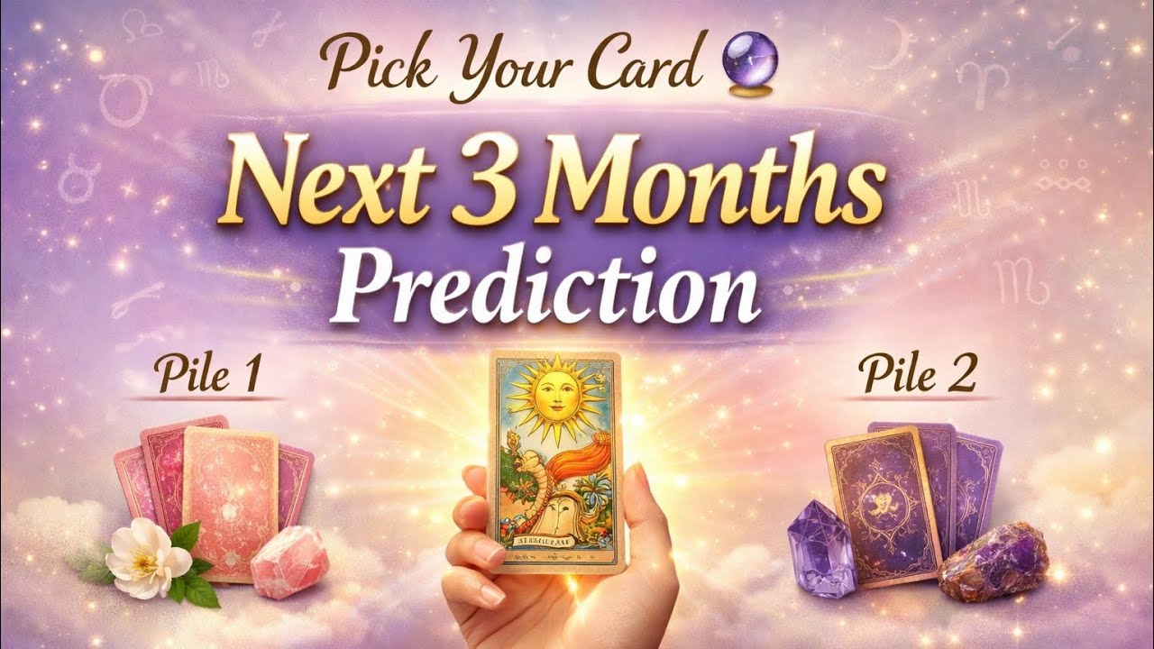 Next 3 months prediction #tarotreading #pick a card #tarot