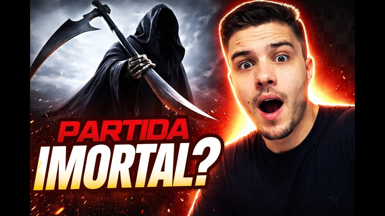 Ele sacrificou TUDO e deu mate: a Partida Imortal do Xadrez!