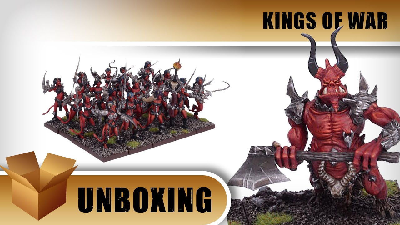 Kings of War Unboxing: Forces of the Abyss