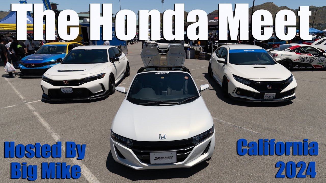 West Coast Honda's Gather For The Honda Meet | California 2024 | Hosted By Big Mike