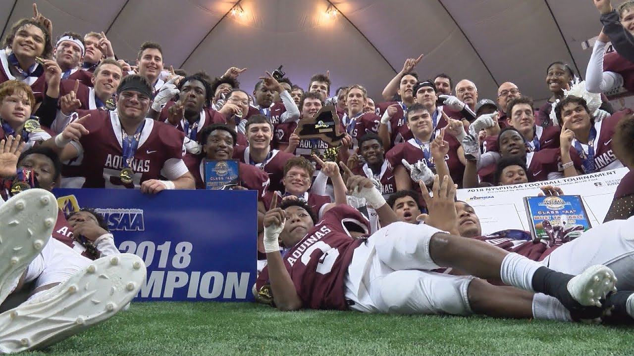 Aquinas tops New Rochelle for 8th state title