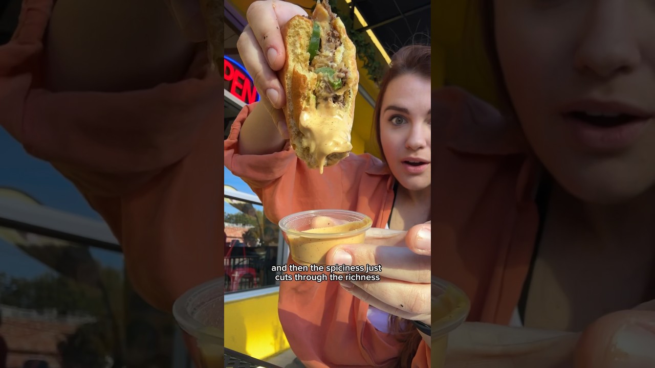 Only eating viral food for a full day in LA! #foodie #shorts #eating #losangeles #burger #donuts