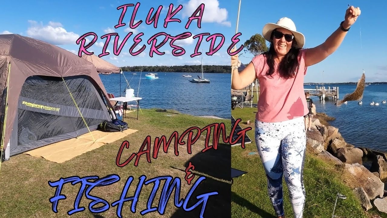 Heaps Of Fish! Camping At Iluka Riverside Tourist Park