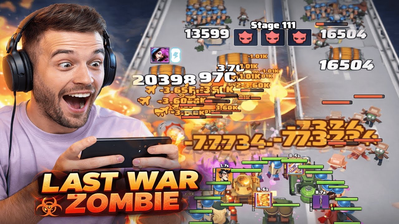 Live Now 🔴 LAST WAR ZOMBIE 🔥 Live Gameplay | Unlimited Action👉 LIKE 👍 SHARE 🔁 SUBSCRIBE