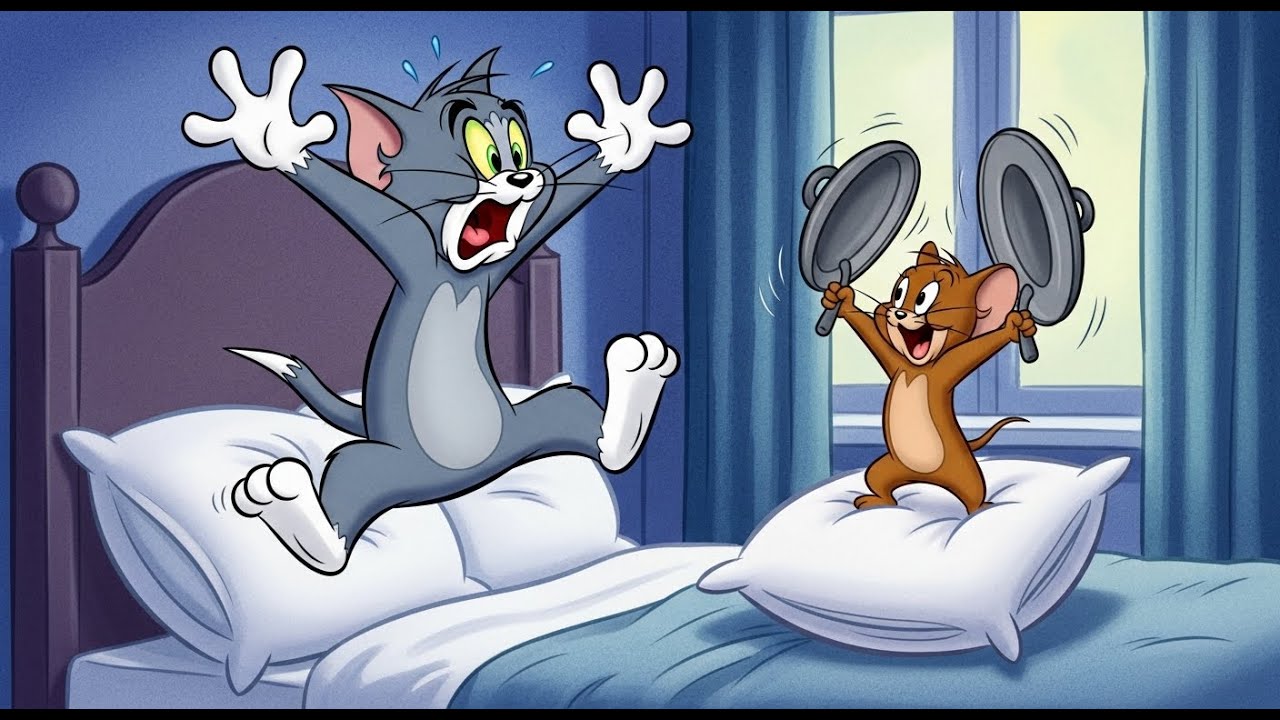 Tom's Midnight Mouse Mayhem | Funny Tom & Jerry Cartoon Compilation 😂🐭🐱
