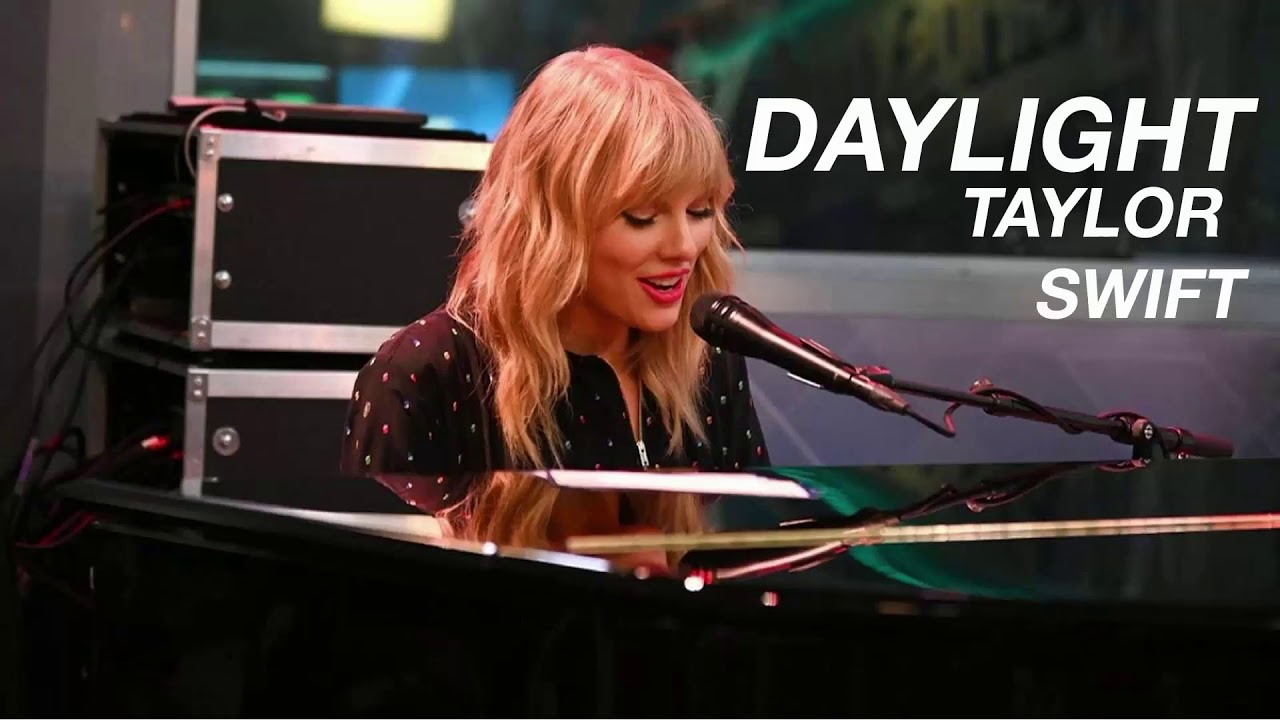 Taylor Swift - Daylight (Instrumental/Background Vocals/Lyrics)