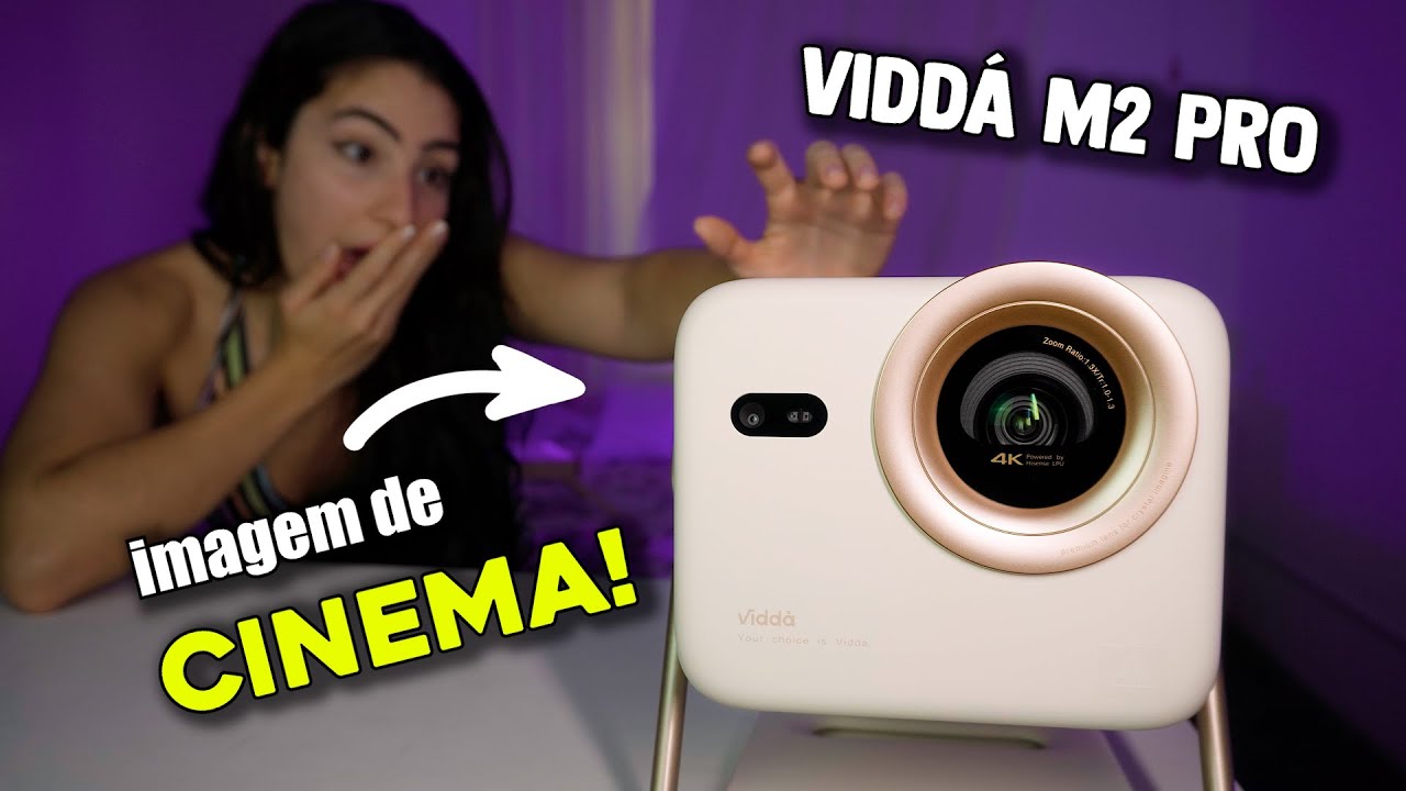 Projetor | VIDDA M2pro | Qualidade de Cinema!!