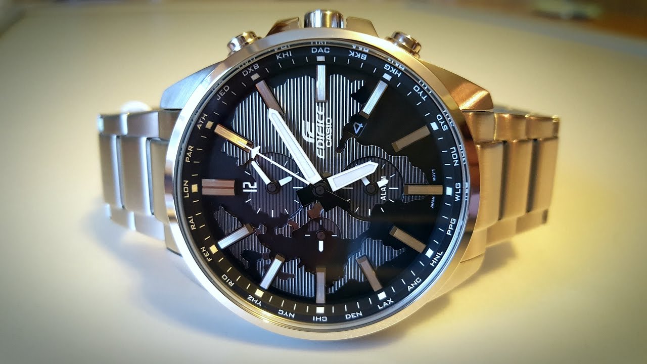 Обзор новинки 2016 Casio Edifice ETD-300D-1A (Review)