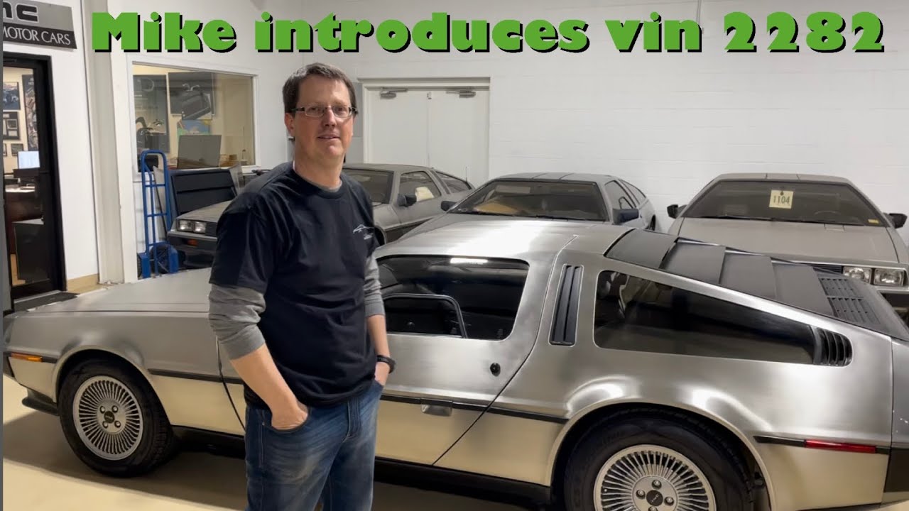 DeLorean 2282 walk-around with Mike