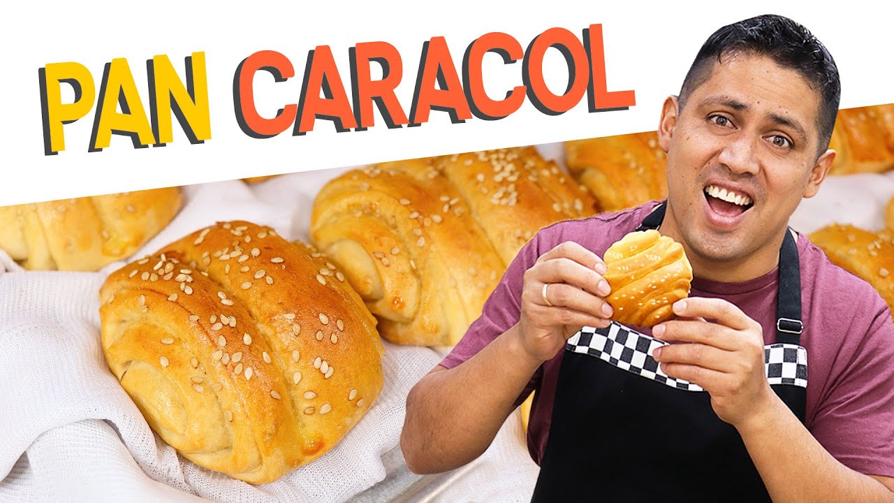 Cómo preparar PAN CARACOL - Receta SUPER FÁCIL de PREPARAR / Cositaz Ricaz 😋🍞