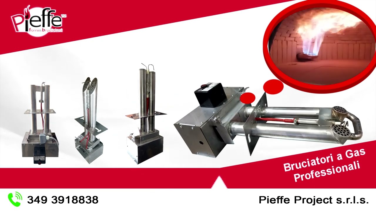Bruciatori a Gas Professionali Pieffe - Manuali e Digitali