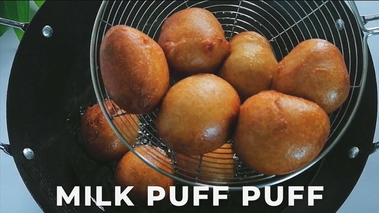 MILK PUFF PUFF | HOW TO MAKE POWDERED MILK BOFROT | PUFF PUFF RECIPE